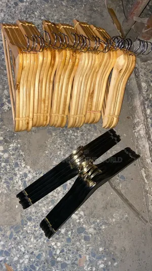 Sets Of Wooden Clothes Hangers