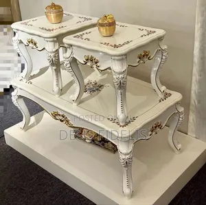 Centre Table and W Side Stools