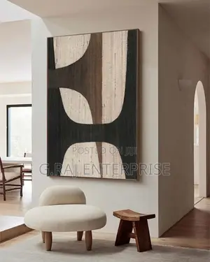 Custom Wall Art for Sitting Room in Lagos 32/60 Inches