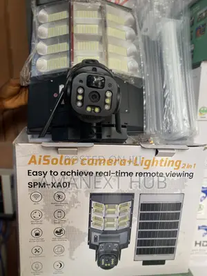 Aisolar Triple Lens Ptz Camera With Solar Light (2in1)