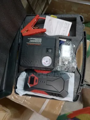 Car Multifunction, Jumpstarter, Tyre Pump, Power Bank