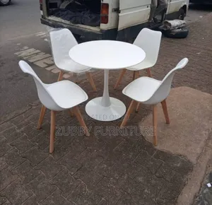 High Quality and Imported Dining Table and Wooden Leg Chair