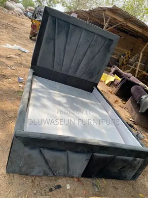 Padded Bed Frame by Oluwaseun Furniture