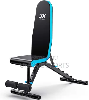 Jx Fitness Adjustable Flat Bench