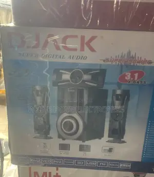 Djack 3.1 Xbass Home Theater System With Remote Control