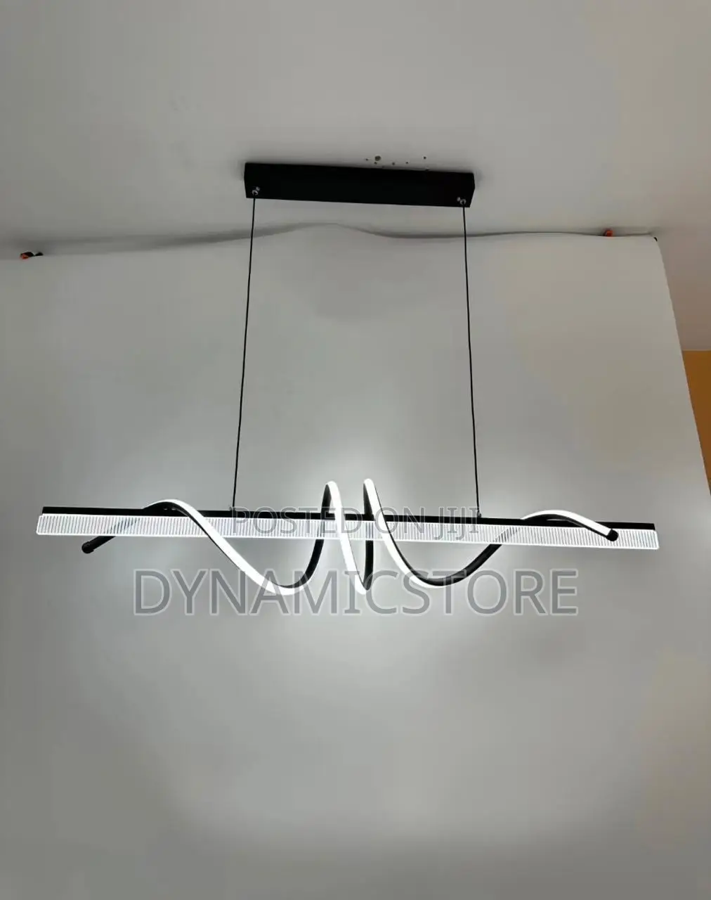 Coiled Dropping Chandelier Light