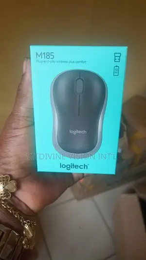 Logitech M185 Wireless Mouse Plug And Play