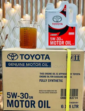 Toyota Engine Oil Synthetic 5w30