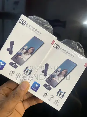 Double Wireless Microphone (For iPhone, Android and Type C )