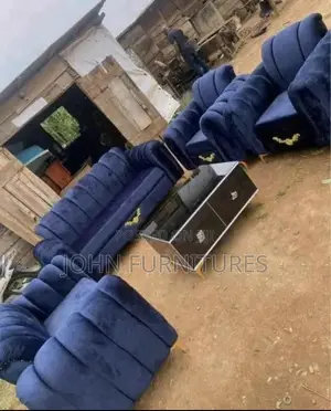 Roberta Velvet 8 Piece Set Loveseat Sofa Chair
