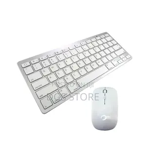 Mini Wireless Bluetooth Optical Mouse and Slim Keyboard