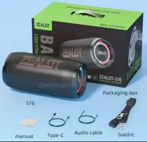Zealot S76 Heavy Bass Wireless Bluetooth Speaker