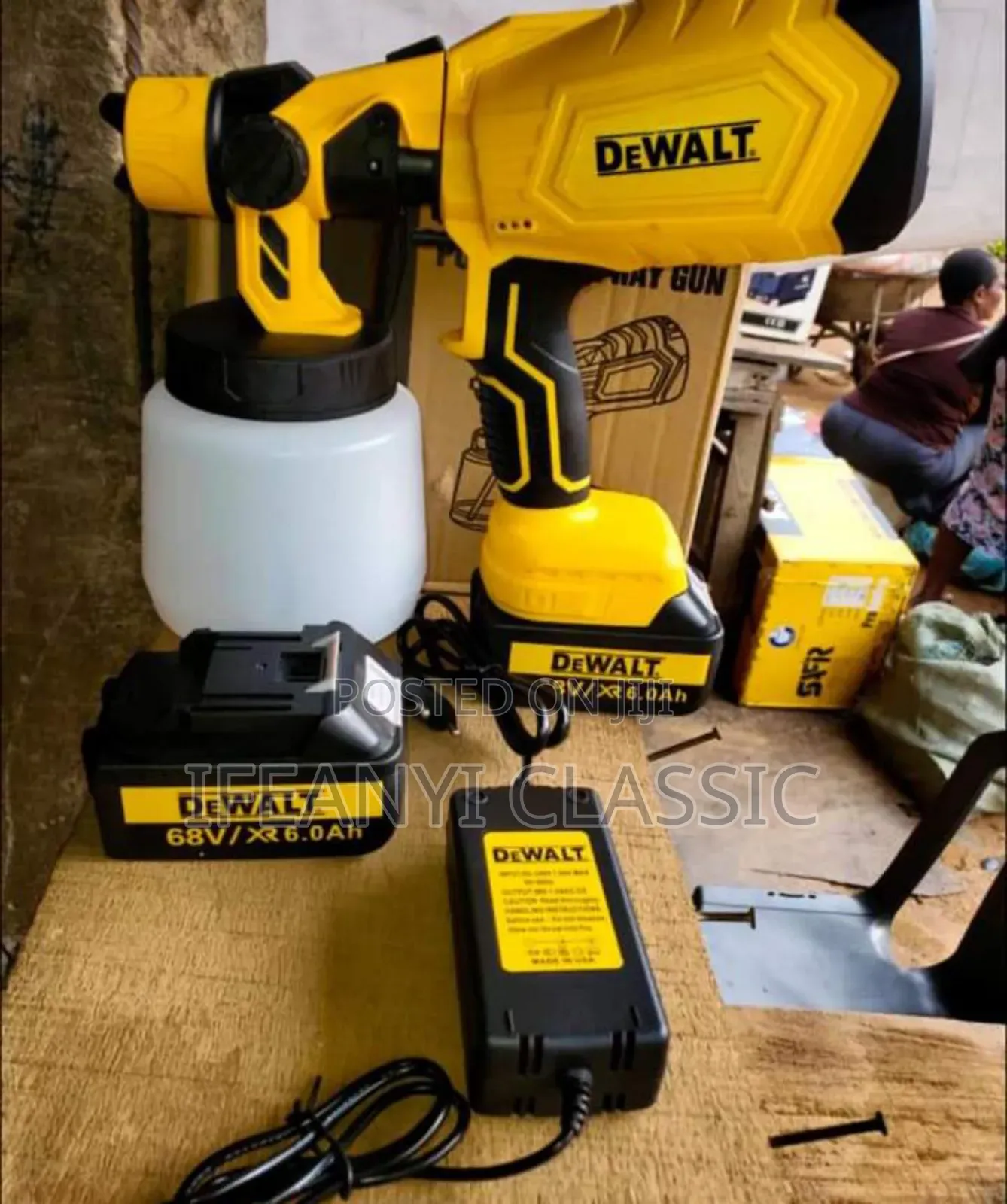 Cordless Spray Gun Machine