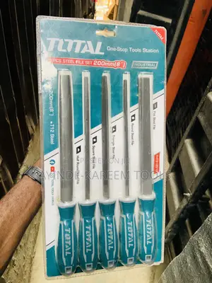 5pcs Steel File Set(200mm)8”