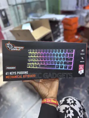 Porodo Pdx224 Gaming Mechanical Keyboard With 61 Keys