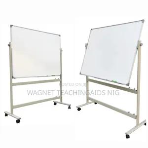 120x120cm Doble Sided White Magnetic Board