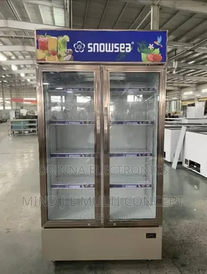 Brand New Snowsea Side-Side 620litter Showcase Refrigerator
