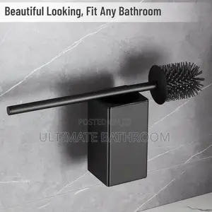 Beautiful Black Toilet Brush