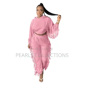 Two Piece Set Wear of Joggers and Hoodies for Female