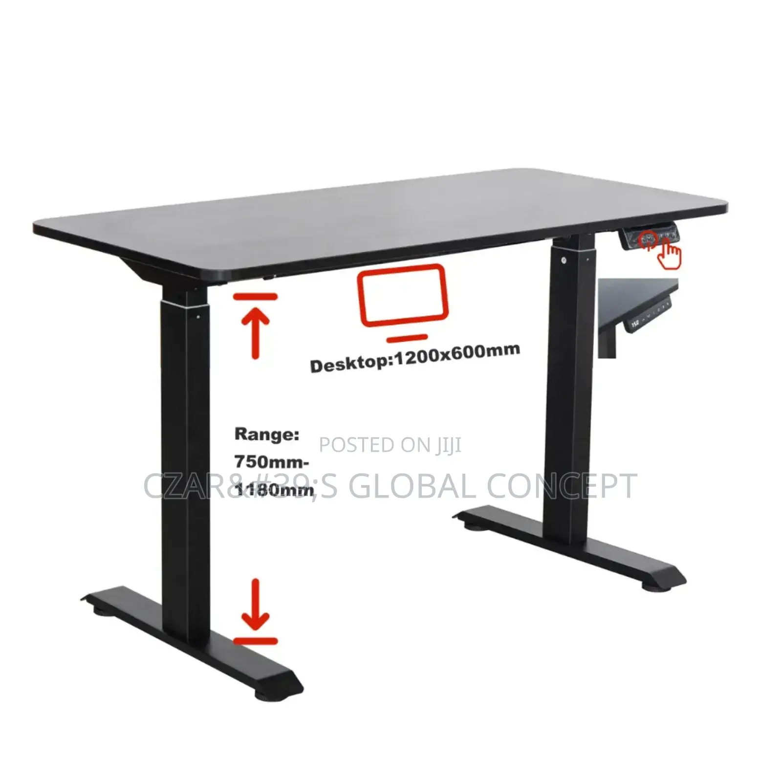 Executive With Adjustable Height