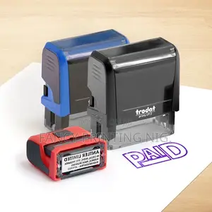 Personalised Self-Inking Round and Rectangle Stamps