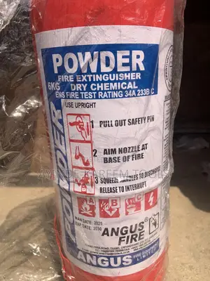 Powder Fire Extinguisher 6kg Dry Chemical