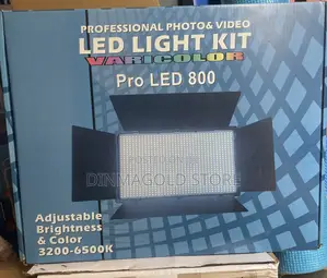 Light Led Light Pro 800 With Tripod Stand