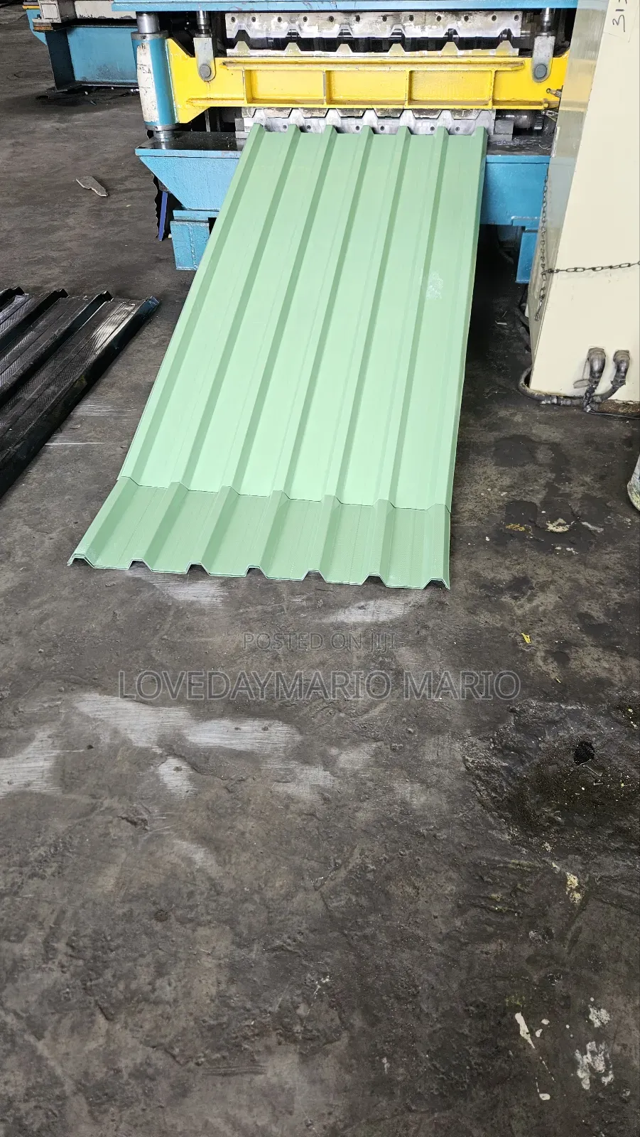 Pale Green Roofing 0.70mm