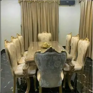 Royal Luxurious Dining Table With 8 Chair