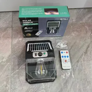 Single Wall Solar Rechargeable Sensor Light