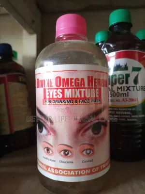 Divine Omega Herbal Eye Mixture.