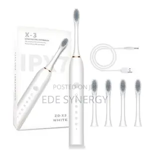 Six-Speed Electric Toothbrush Usb Charging-White