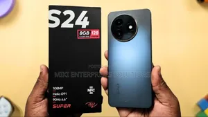 New Itel S24 128 GB Black