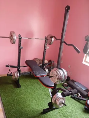 Brand New Weight Bench With Lat Pull (Only Bench )