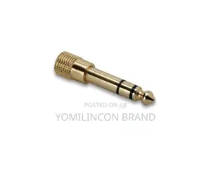 Hosatech GHP-105 Headphone Adapter 3.5 Mm TRS to 1/4 in TRS