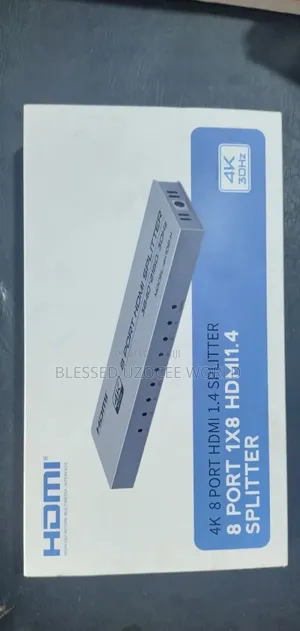  Hdmi 1×8 8ports High- Definition Splitter Media Converter