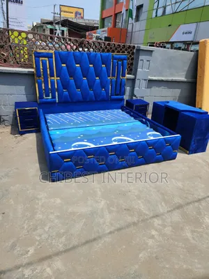 Versace-Like Design 6by6 Set of Bed.