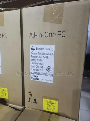 New Desktop Computer HP EliteOne 800 G3 8GB Intel Core i5 HDD+SSD 256GB