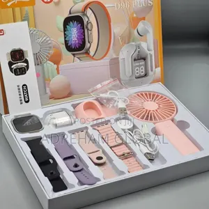 10 in 1 Smart Watch With Accessories 
With Mini Fan