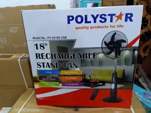 Perfect- Polystar Inches Rechargeable Standing Fan