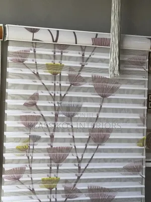Exquisite Flowery Window Blinds (N67y)(Free Delivery)