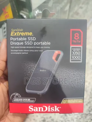 Sandisk Extreme Portable SSD External 8tb 1050mbs