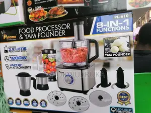 8in1 Functions Food Processor and Yam Pounder