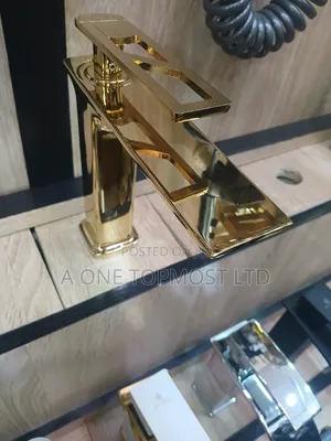 Gold Basin Mixers