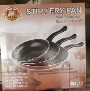 3 Set Stir/Fry Pan