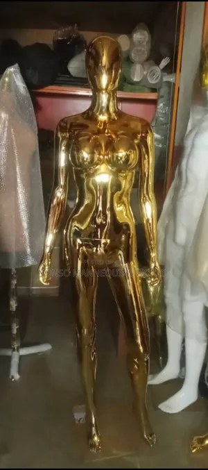 Gold Size 10 Female Display Mannequin