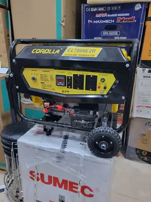 4.5kva Corolla Petrol Generator 100% Pure Copper