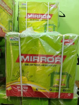 220a Mirror Indian Tall Tubular Battery