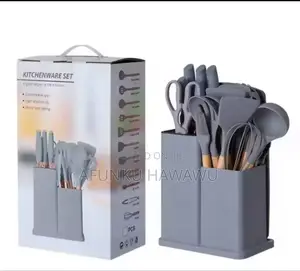 19pcs Silicon Cooking Spoon With Knives