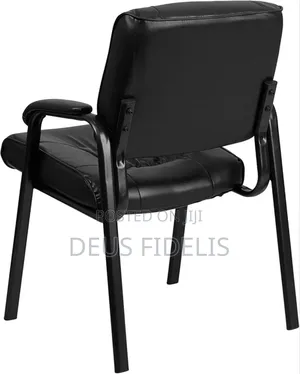 Stackable Office Chair With Leather